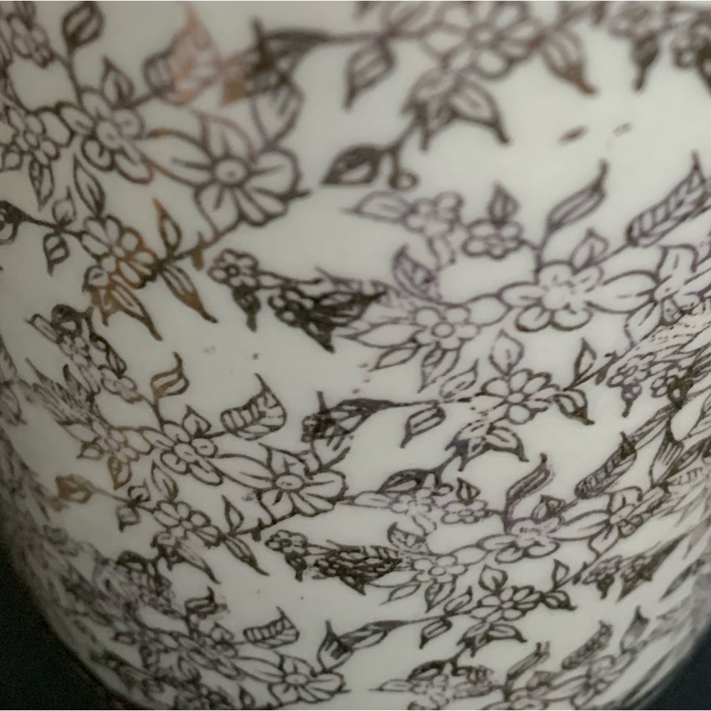 SADLER | Vintage Gold Patterned Pitcher | Floral Pattern - Picture 7 of 9